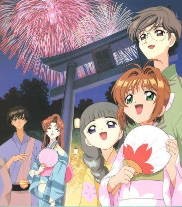 More Sakura and fireworks pictures~ xD